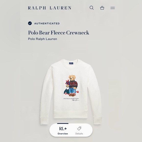 Polo Bear Fleece Crewneck
Polo Ralph Lauren - Picture 2 of 8